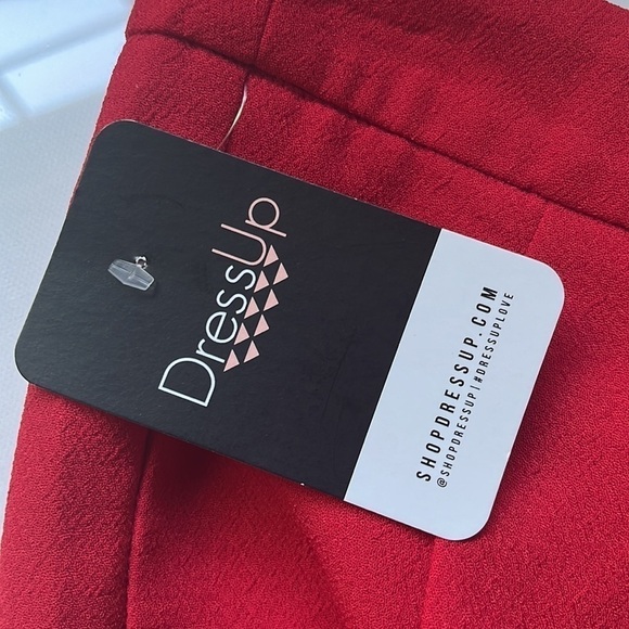 NWT DressUp gorgeous red Mitto shorts Sz M - Picture 7 of 7